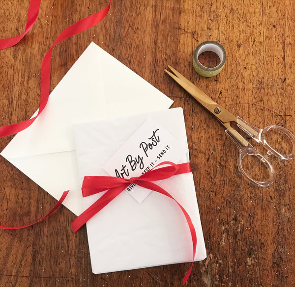 Gift wrapping and tag