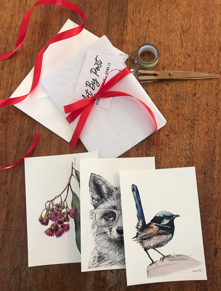 Gift wrapping and tag