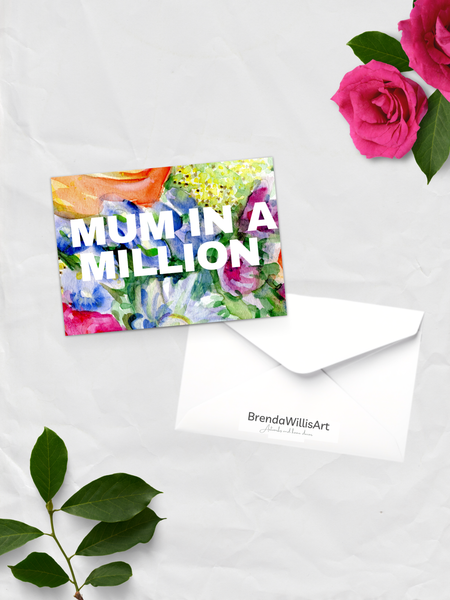 Mothers Day greeting card set of three