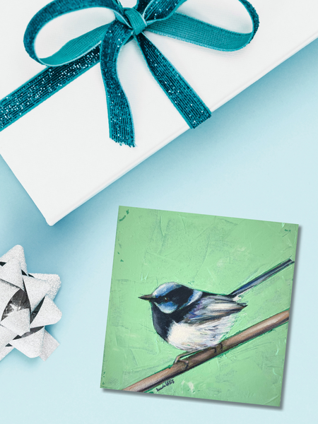 Australian native birds greeting card 6 pack.