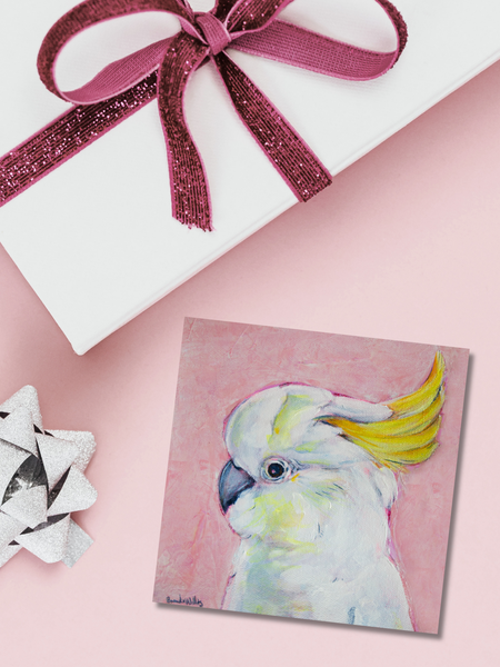 Australian native birds greeting card 6 pack.