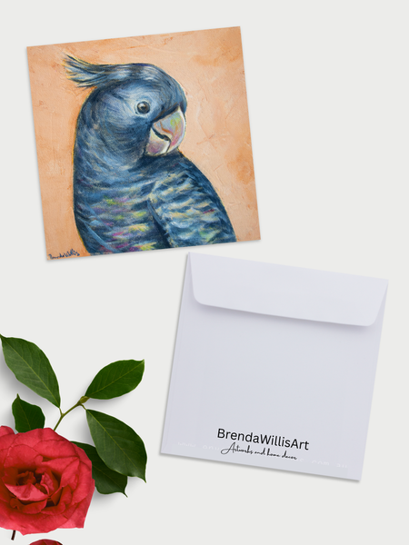 Australian native birds greeting card 6 pack.