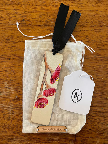 Hand painted mini painting bookmarks