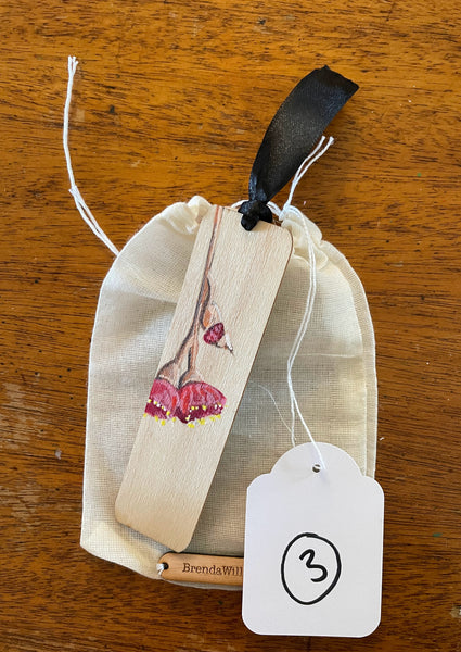 Hand painted mini painting bookmarks