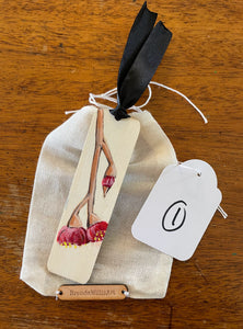 Hand painted mini painting bookmarks